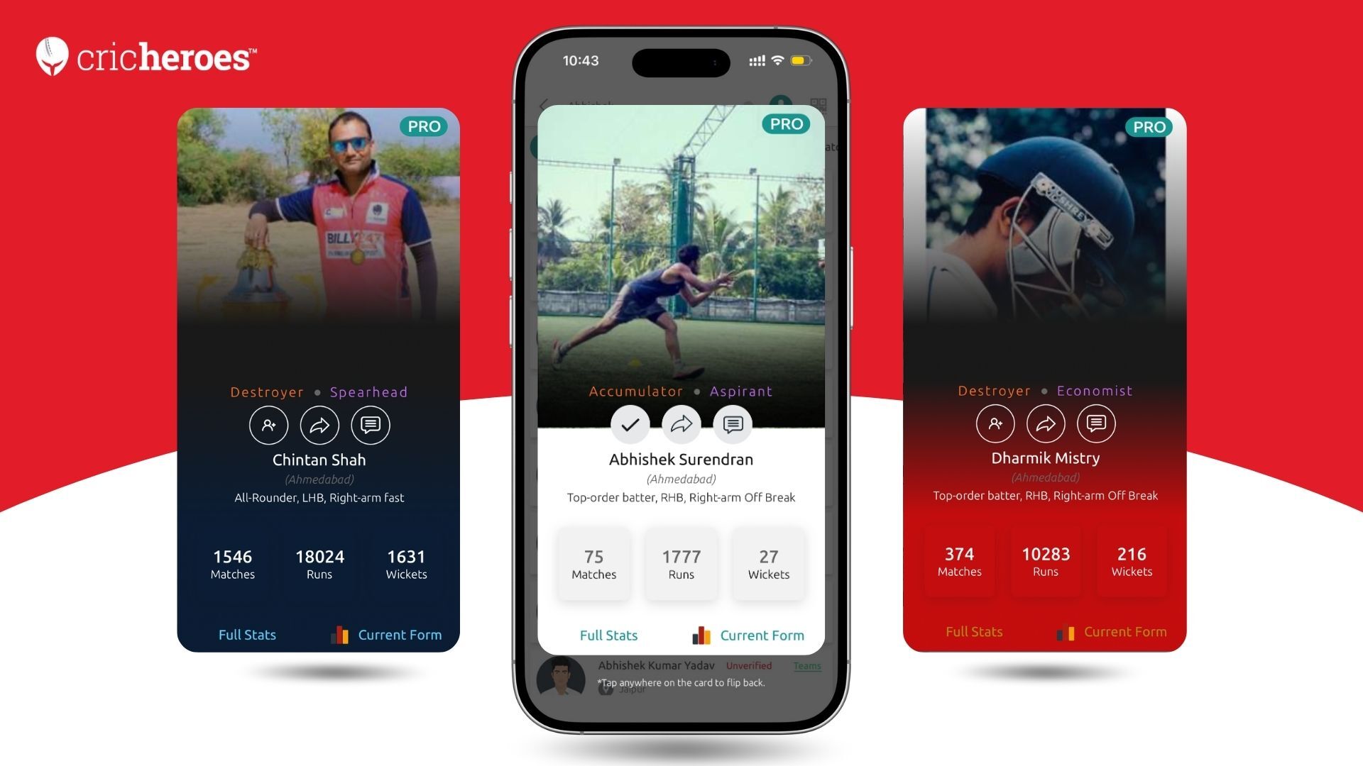 How do we tag batters and bowlers on CricHeroes?