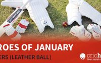 Heroes of January 2023: Exceptional grassroots cricket players and their exceptional achievements.