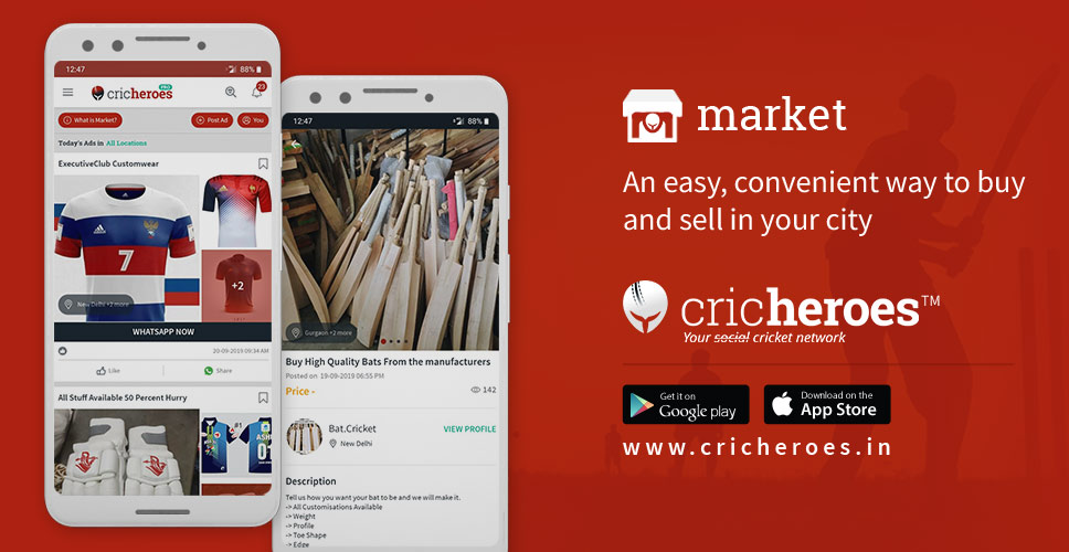 How to sell your Cricket Products or Services on the CricHeroes Market