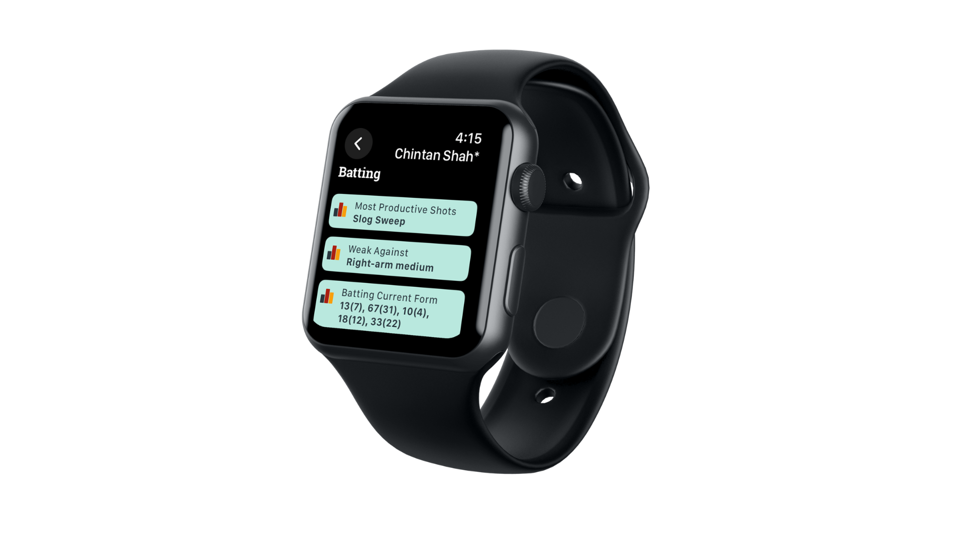 CricHeroes Watch App for Apple Watch