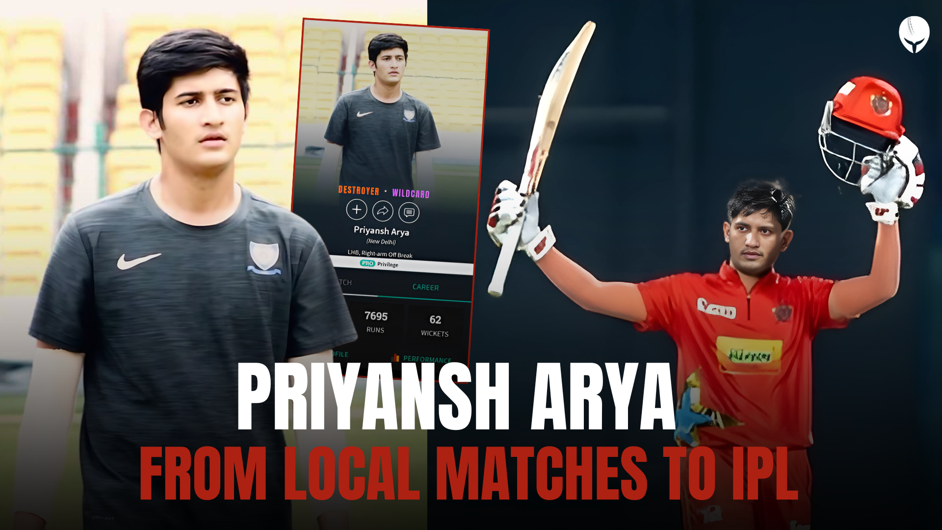 Priyansh Arya’s Six Sixes to ₹3.8 Cr IPL Contract: From Local Matches to IPL