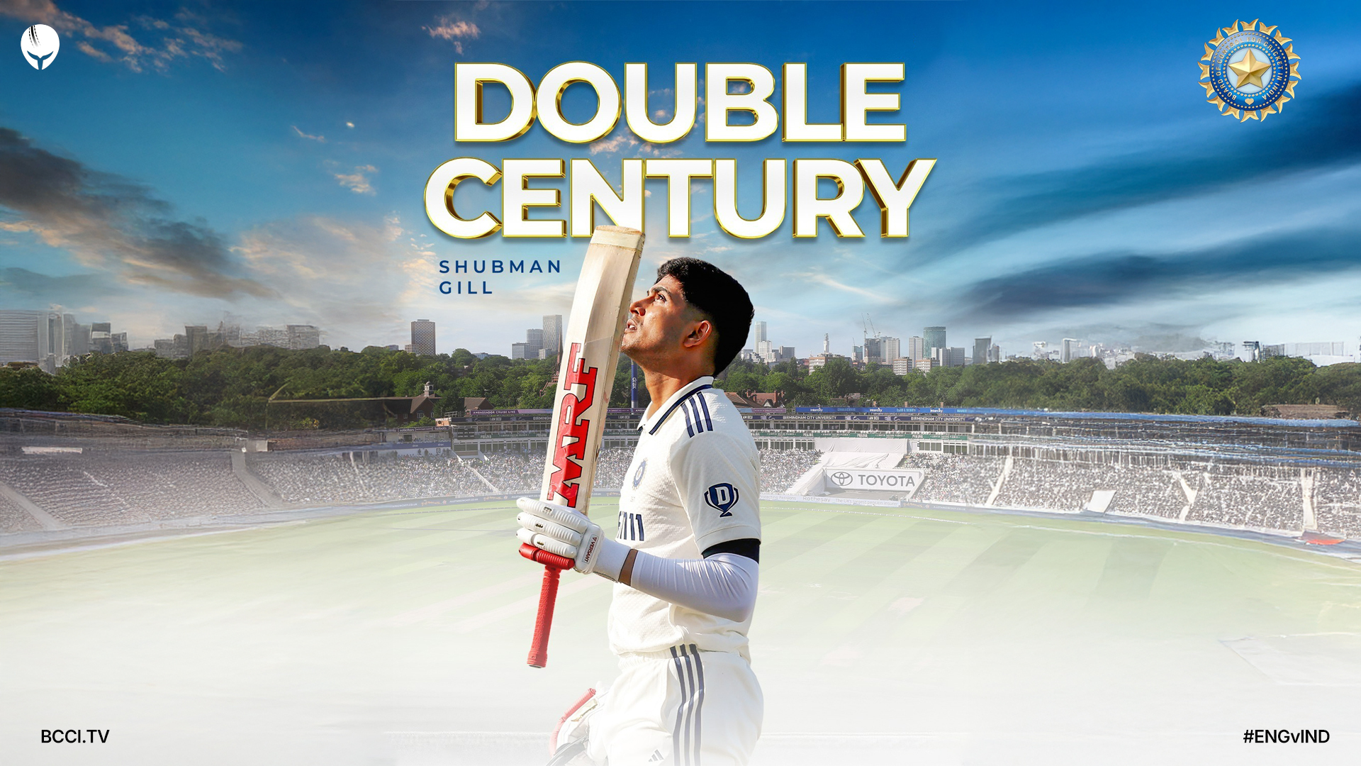 Shubman Gill Makes History: First Indian Captain to Score Double Century in England!