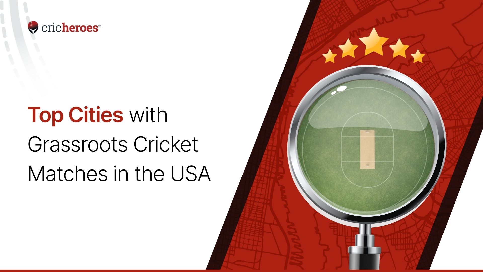 Top Cities with Grassroots Cricket Matches in the USA