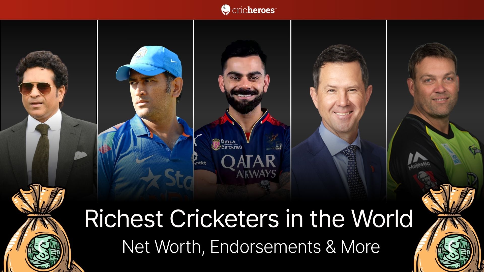 Richest Cricketers in the World