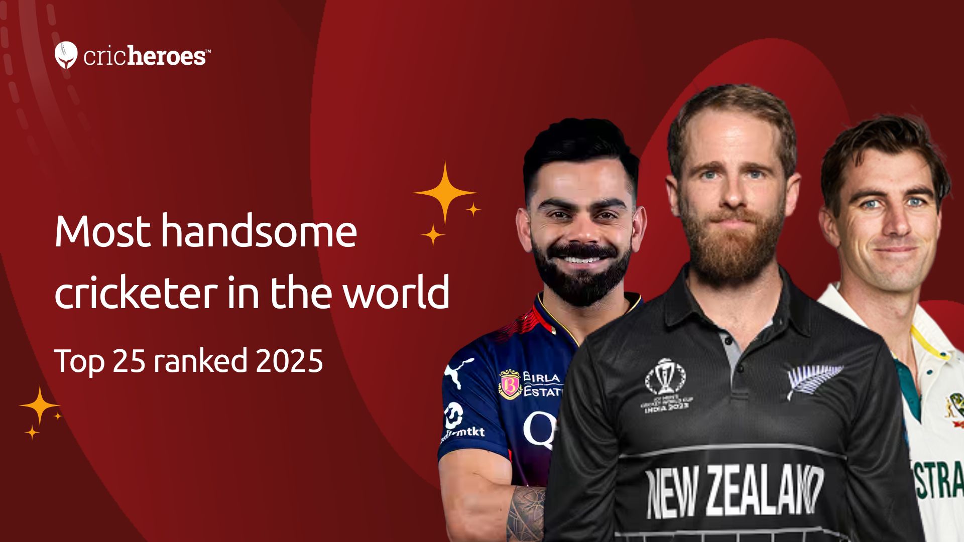 Most handsome cricketer in the world