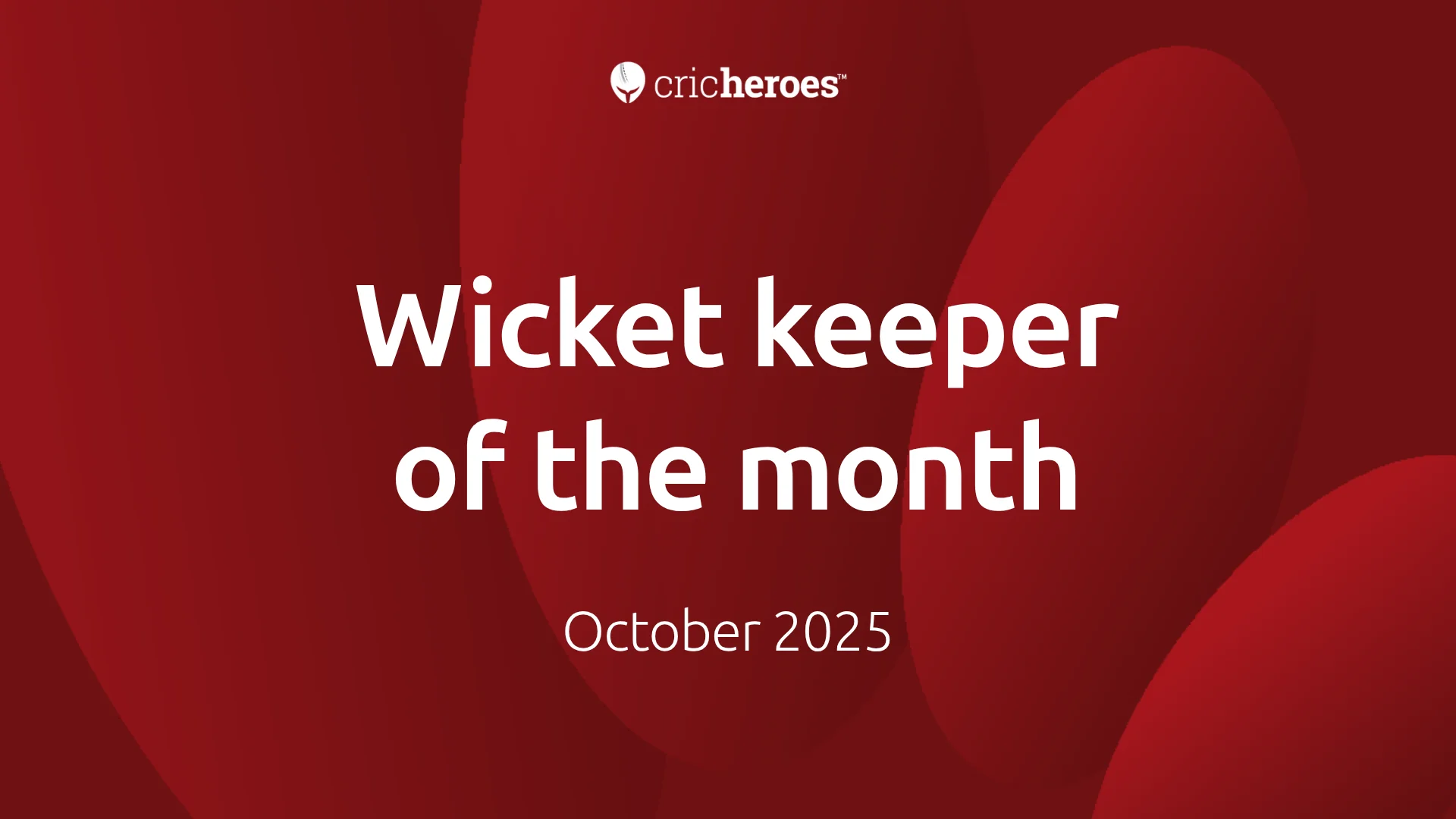 Wicket keeper of the month