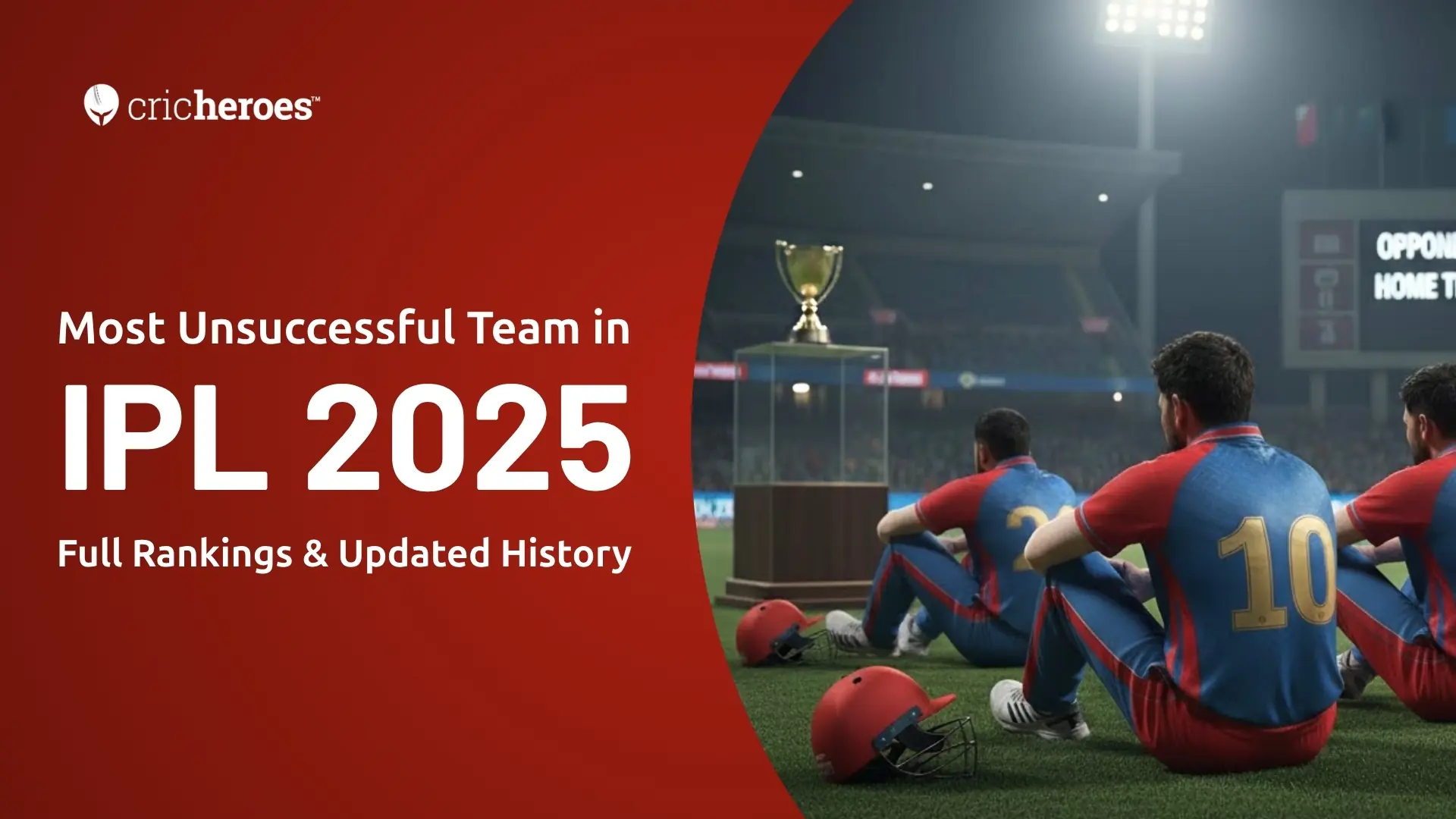 Unsuccessful Team in IPL