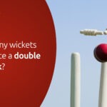 How many wickets make a double hat-trick in cricket?