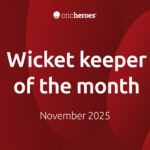 Wicketkeeper of the Month