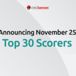 top 30 grassroots scorers of November 2025