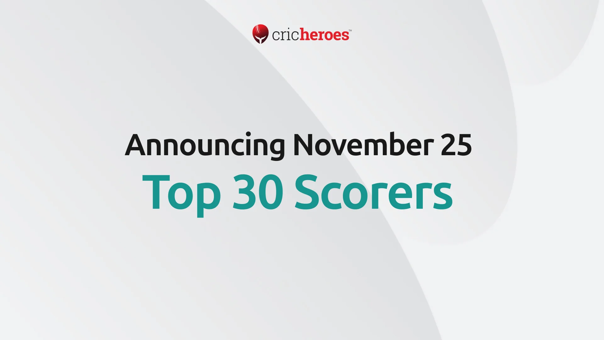 top 30 grassroots scorers of November 2025