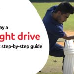 How to play a straight drive in cricket
