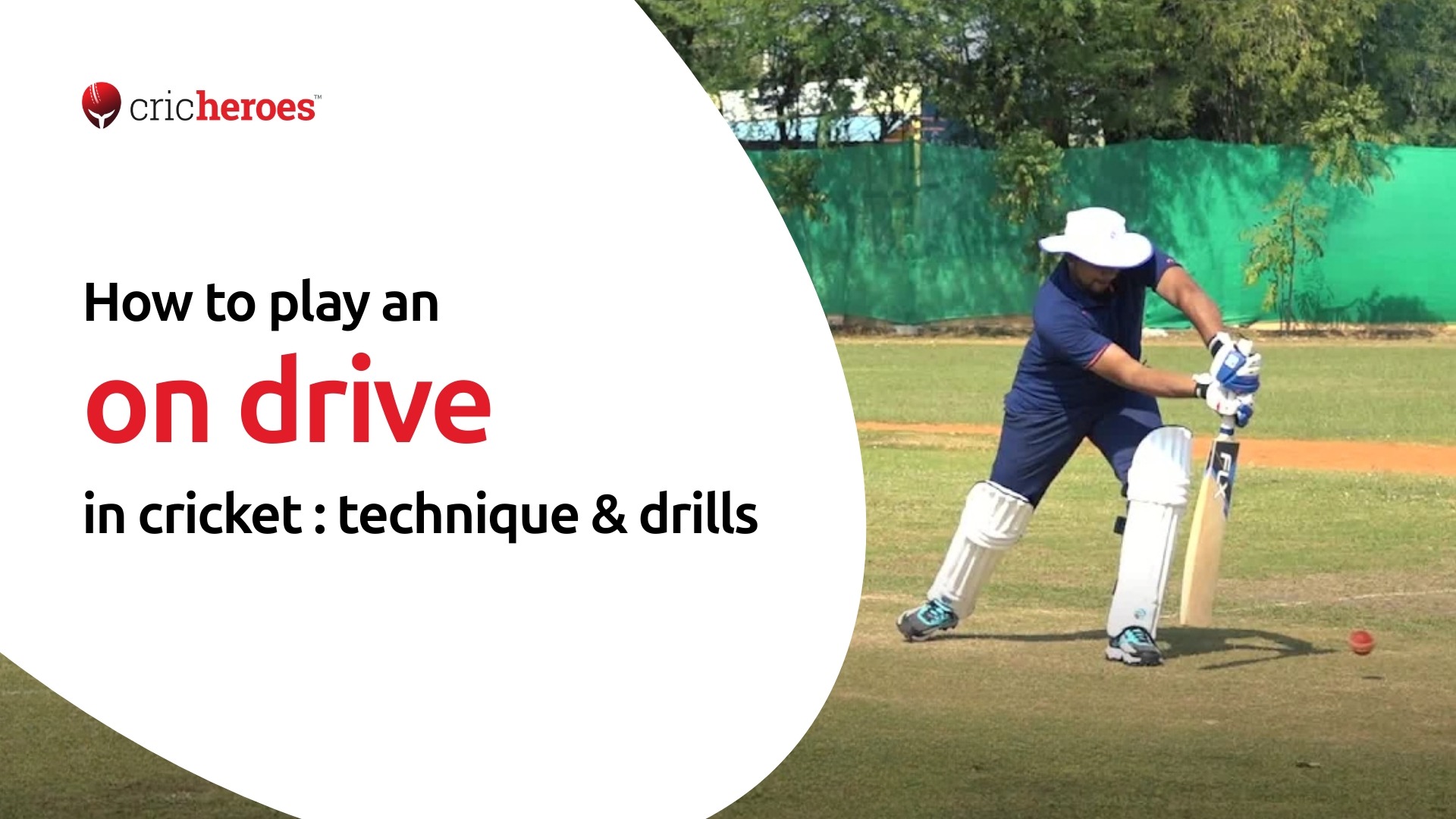 How to play an on drive in cricket