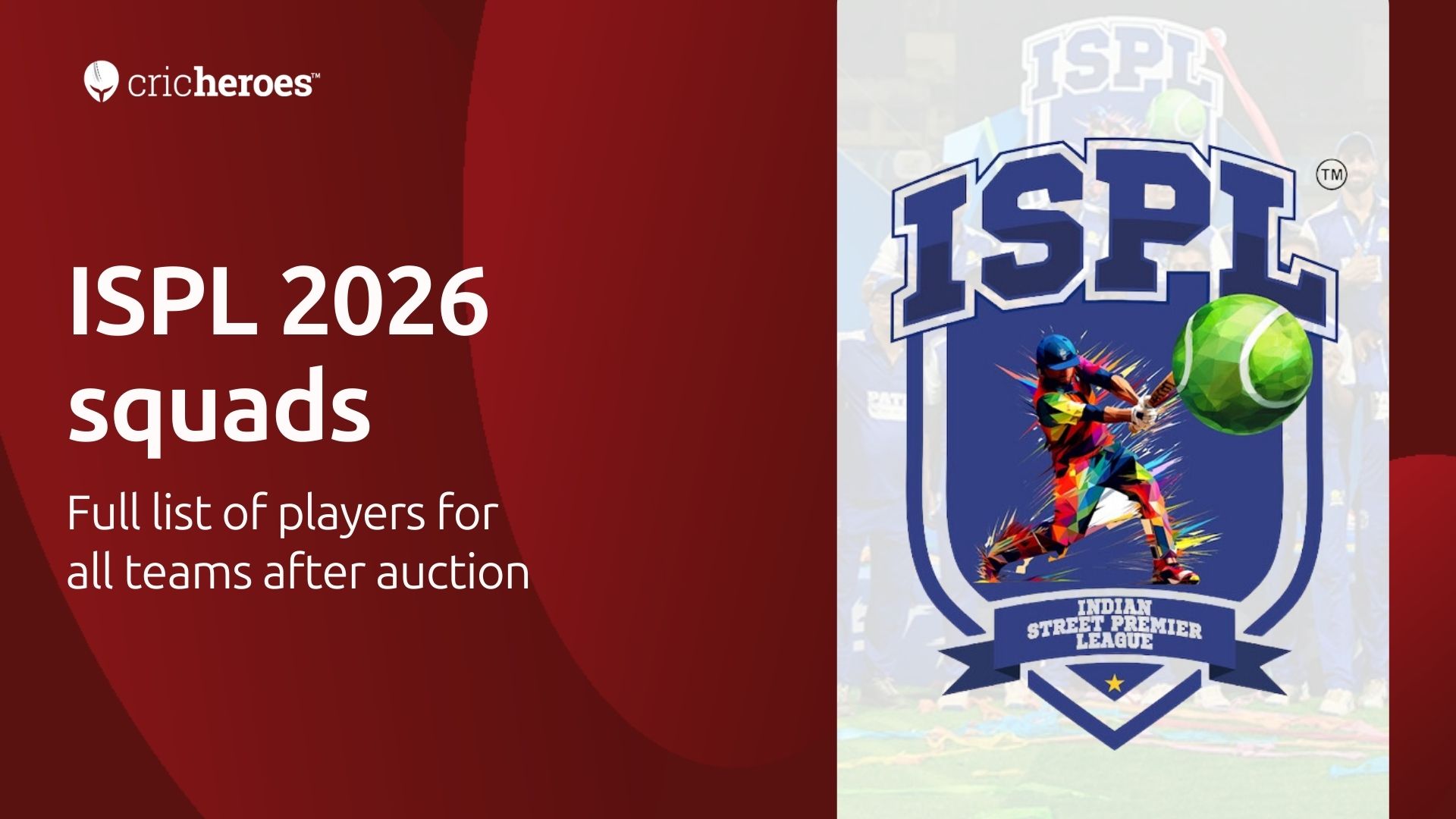 ISPL 2026 Squads