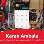 Karan Ambala cricketer