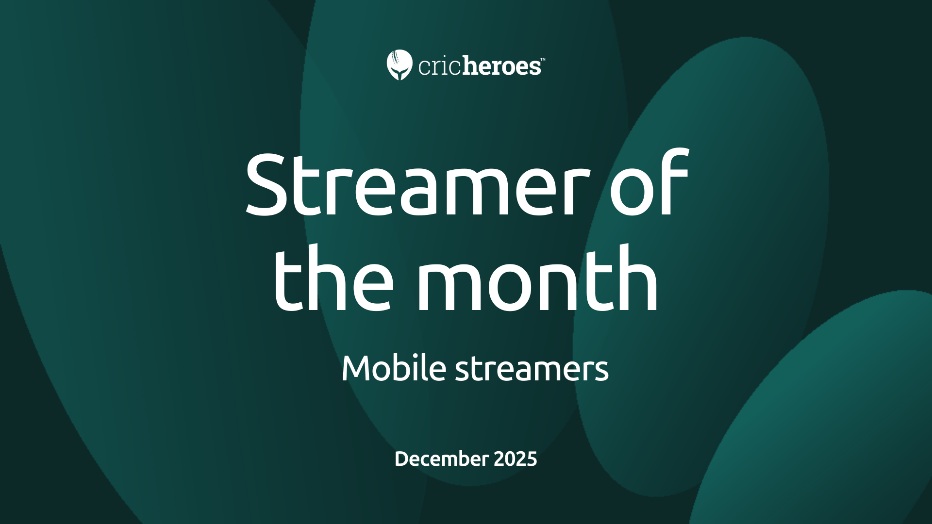 Top mobile streaming streamers of December 2025