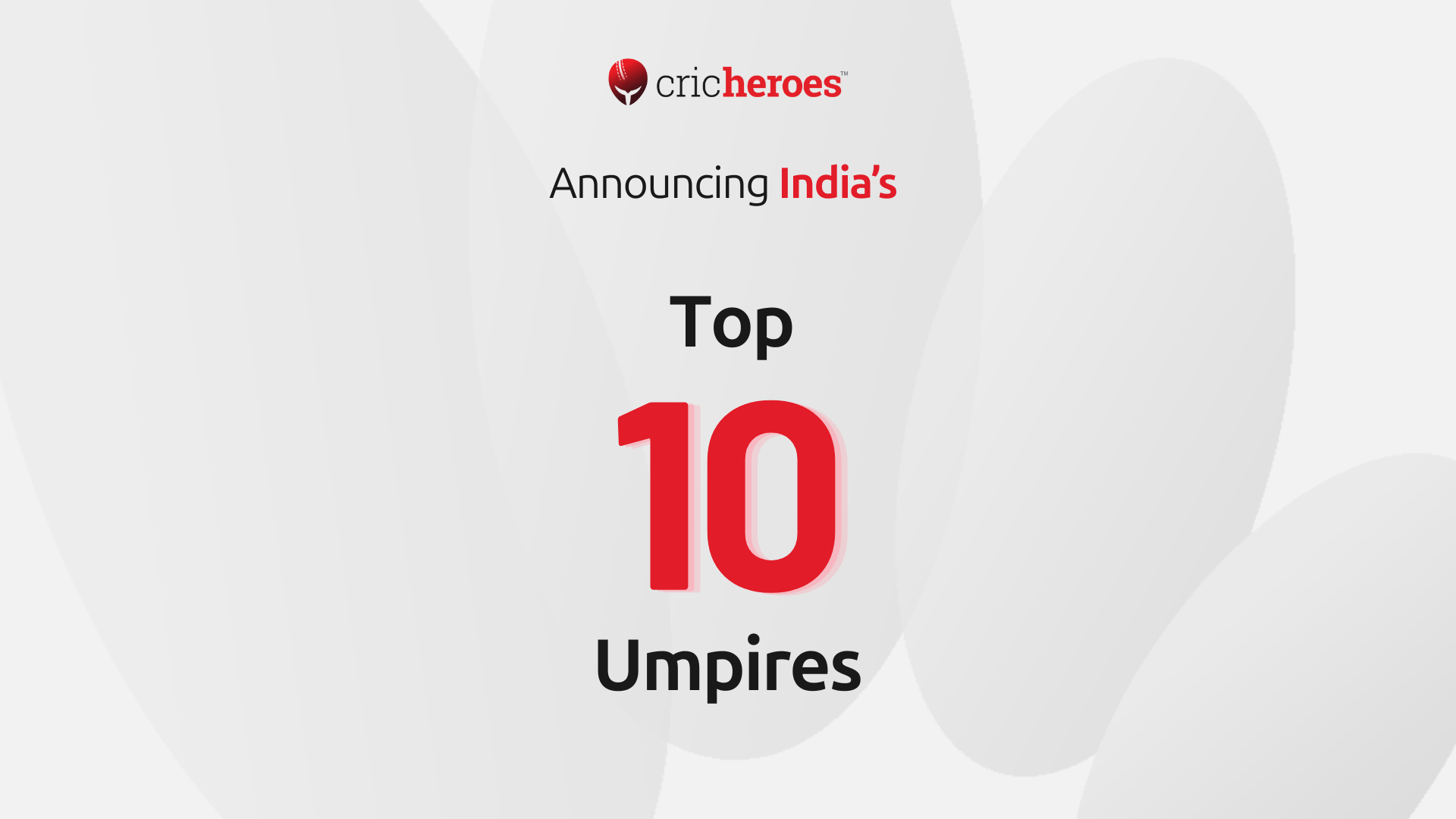 Top 10 grassroots umpires of December 2025
