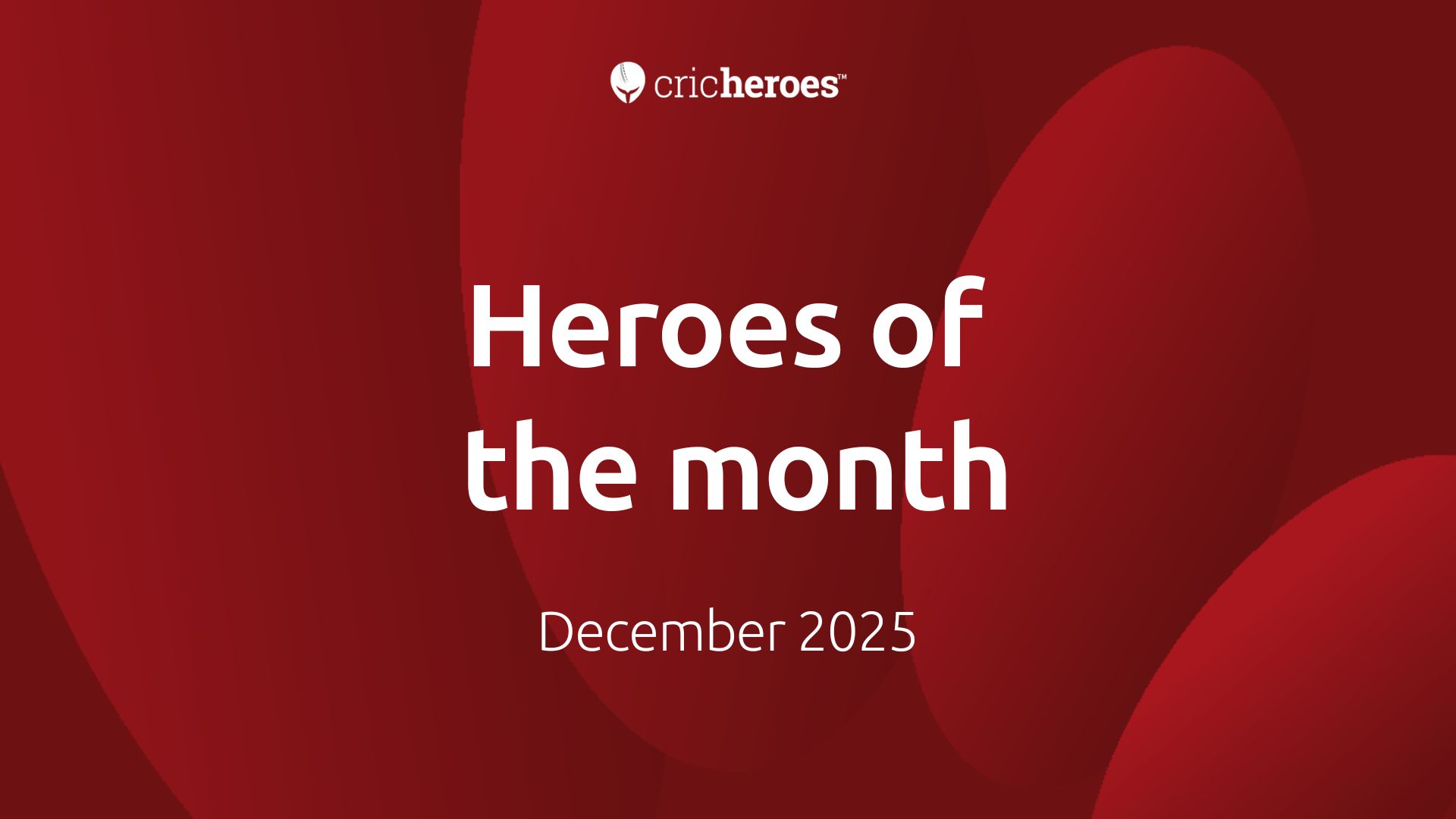 Heroes of the month december 2025