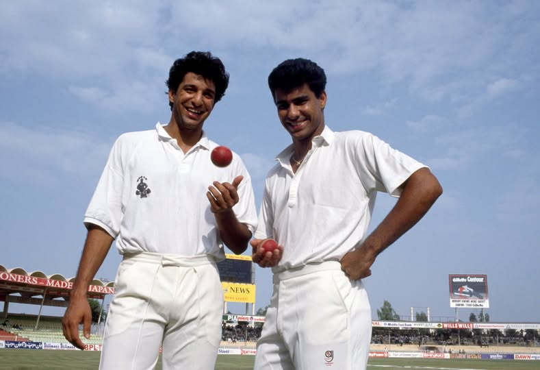 Wasim Akram and Waqar Younis