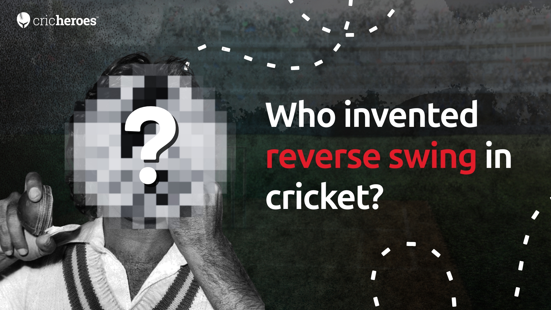 Who invented reverse swing in cricket?