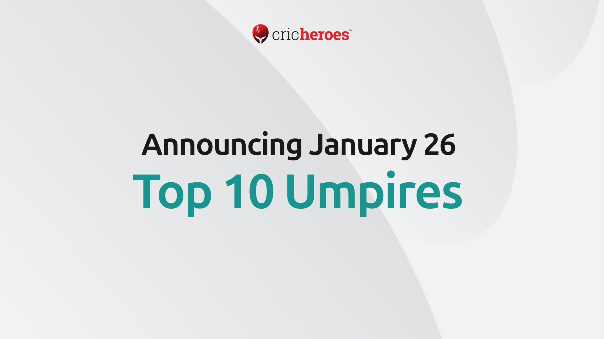 top 10 grassroots umpires of January 2026