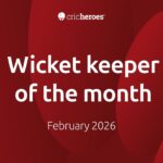 Wicket keeper of the month