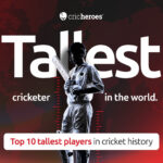 tallest cricketer in the world