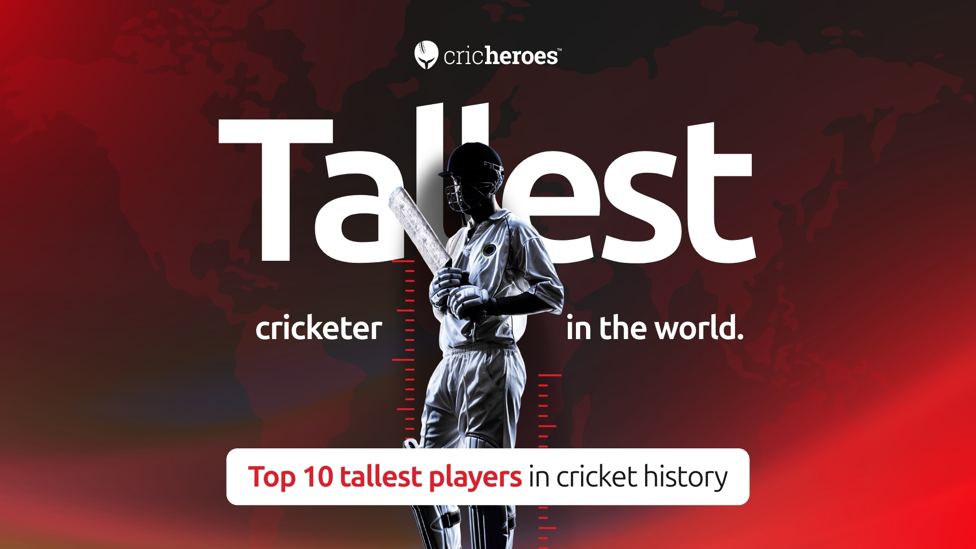 tallest cricketer in the world